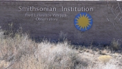 PICTURES/Fred Lawrence Whipple Observatory/t_Smithsonian Institute Whipple Observatory Sign4.JPG